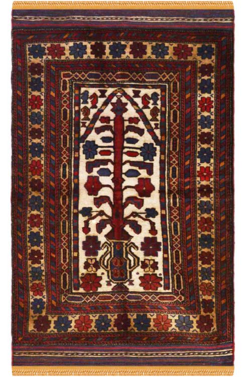 Afghan Kelim Gol Barjasta Carpet 140x200 Hand Woven Beige Geometric 
