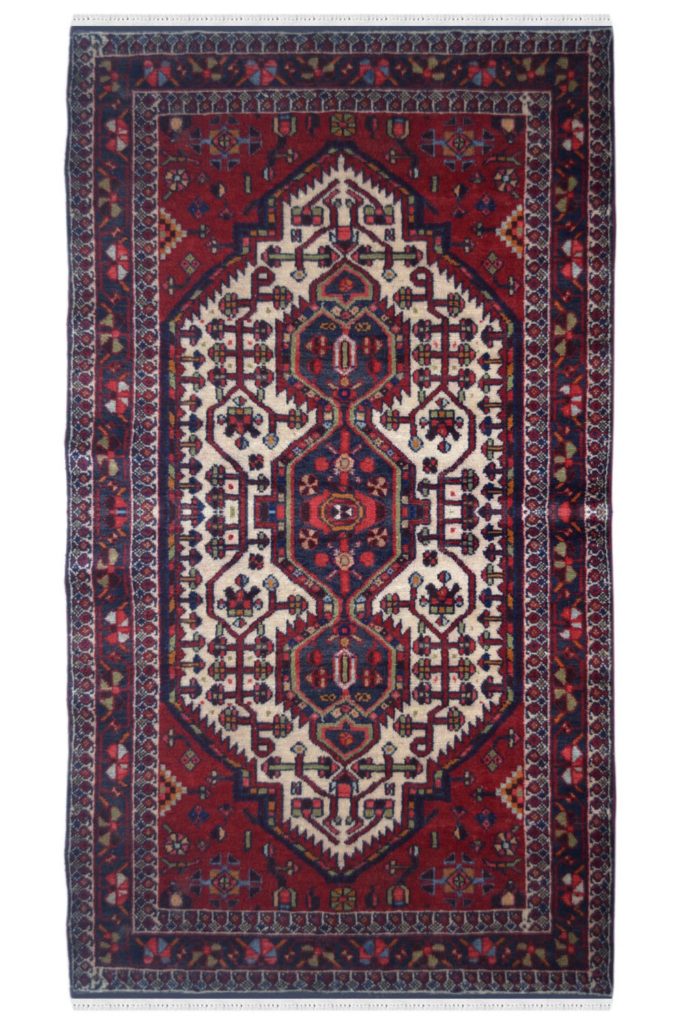 Buy Antique Medallion Maroon Rug Carpet Online | Yak Carpet