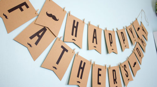 fathers day banner ideas