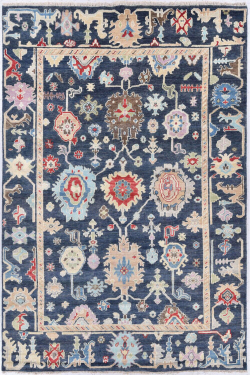 Blue Modern carpet