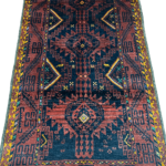 Afghan Boho Chic Handmade Carpet
