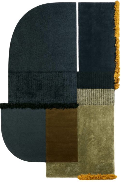 Handmade Modern Carpets from Yak Carpet India