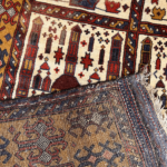 Egyptian Boxes Afghan Handmade Carpet