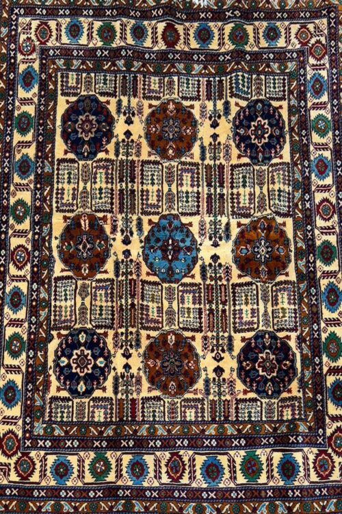 Chakra Caucasian Afghan Handmade Rug in Delhi