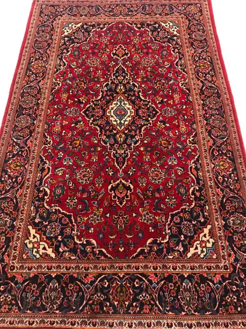 Rouge kashan handmade afghan carpet
