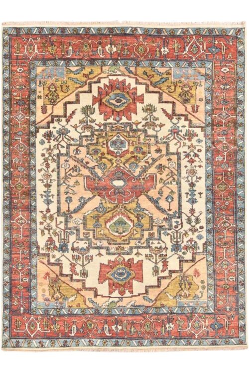 Heriz handmade wool carpet