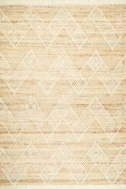 Beige Jute Carpet