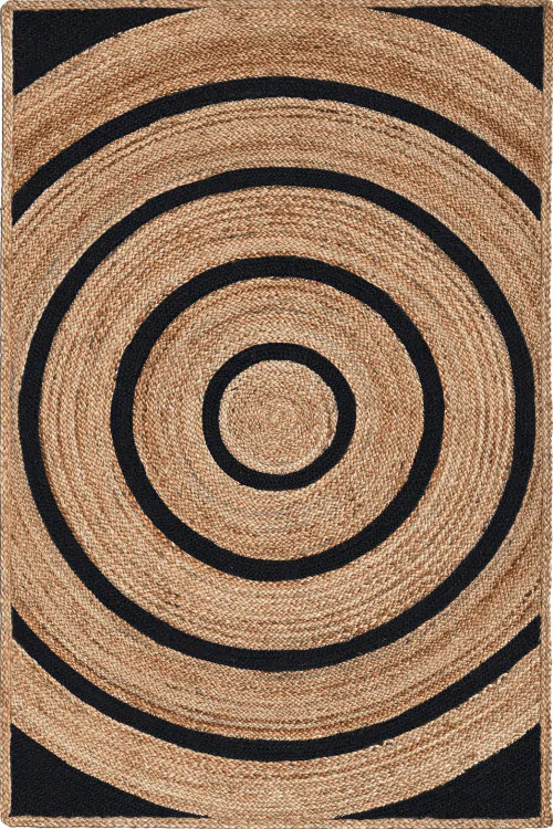 Natural fiber jute carpet
