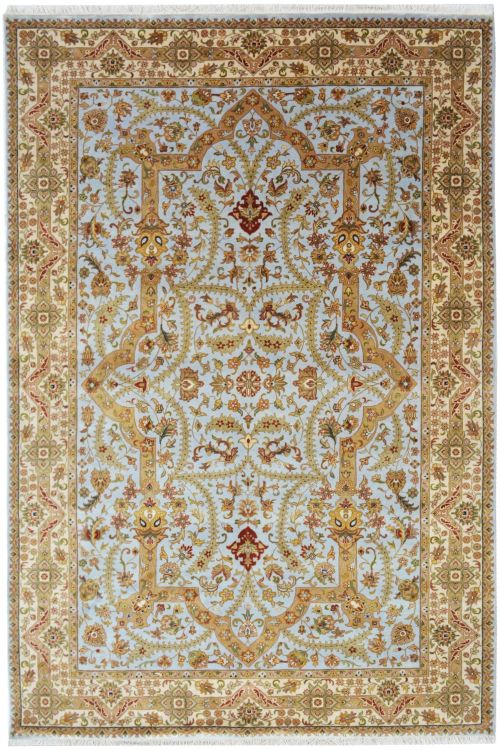 Lilihaan Handknotted Wool Area Rug