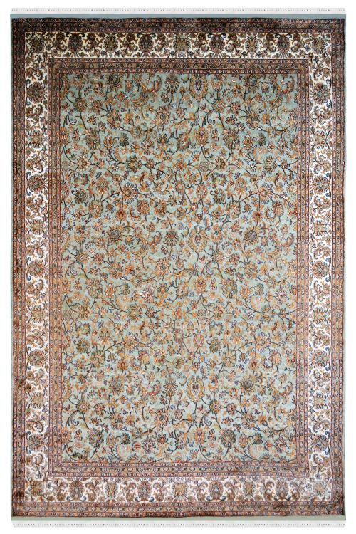 Luxury Kashan Silk Handmade Carpet