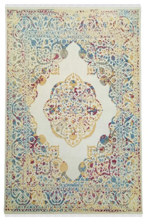 Medallion Pastel Beautiful Woolen Area Rug