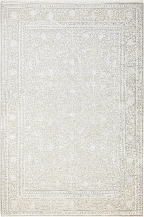 Classic Embossed Handknotted Woolen Area Carpet