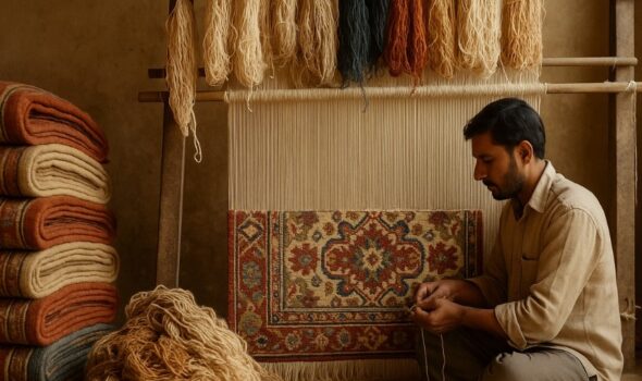 Behind the Weave: The Journey of a Handmade Rug