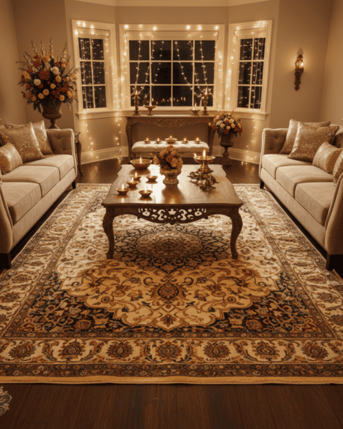 Add Festive Vibes to Your Living Room
