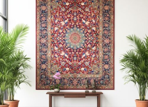In homes that embrace art and culture, having a hand-knotted silk rug in the form of a tapestry can quickly make one have a sense of royalty. The silk-on-silk rugs of Yak Carpet are flawless and sophisticated, and thus can be used in accent walls or hallway decoration to add both colour and artistry to the environment.  