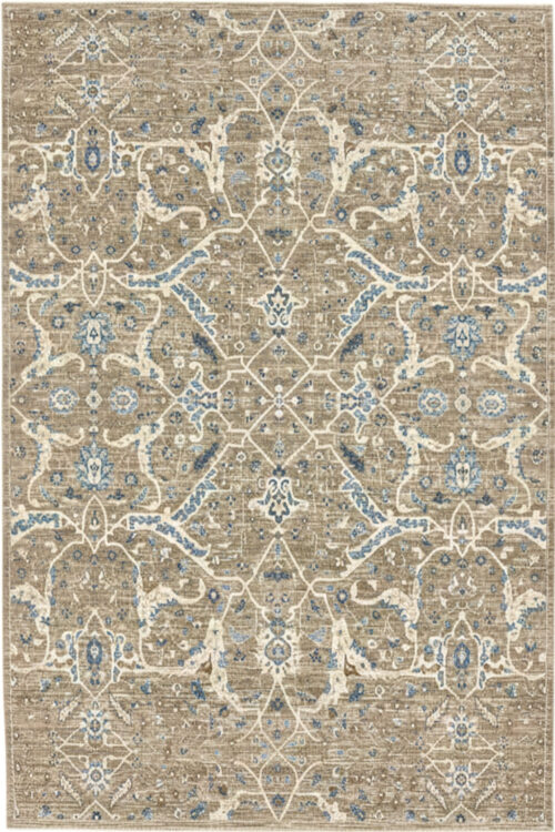 Oushak Coastal Bloom 9x12 Handmade Rug