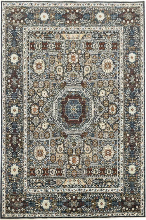 Indigo Star Medallion rug