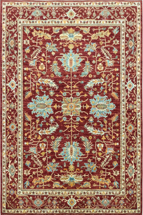 Red Medallion Rug