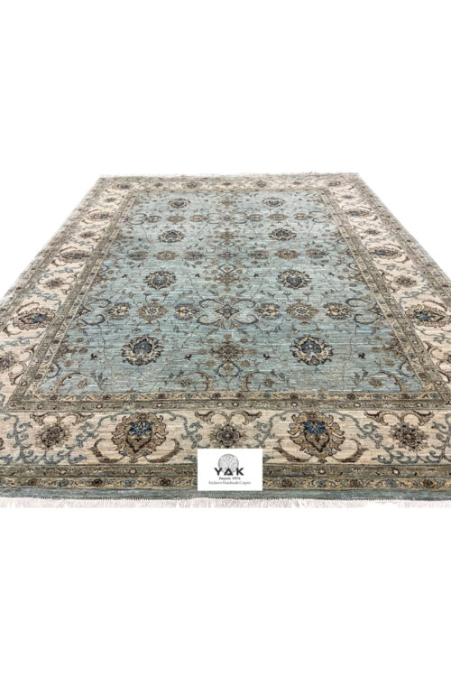 Aqua Dream Oushak Handmade Carpet