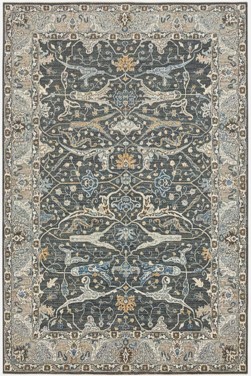 Hunter Green Bidjar Transitional Handmade Carpet