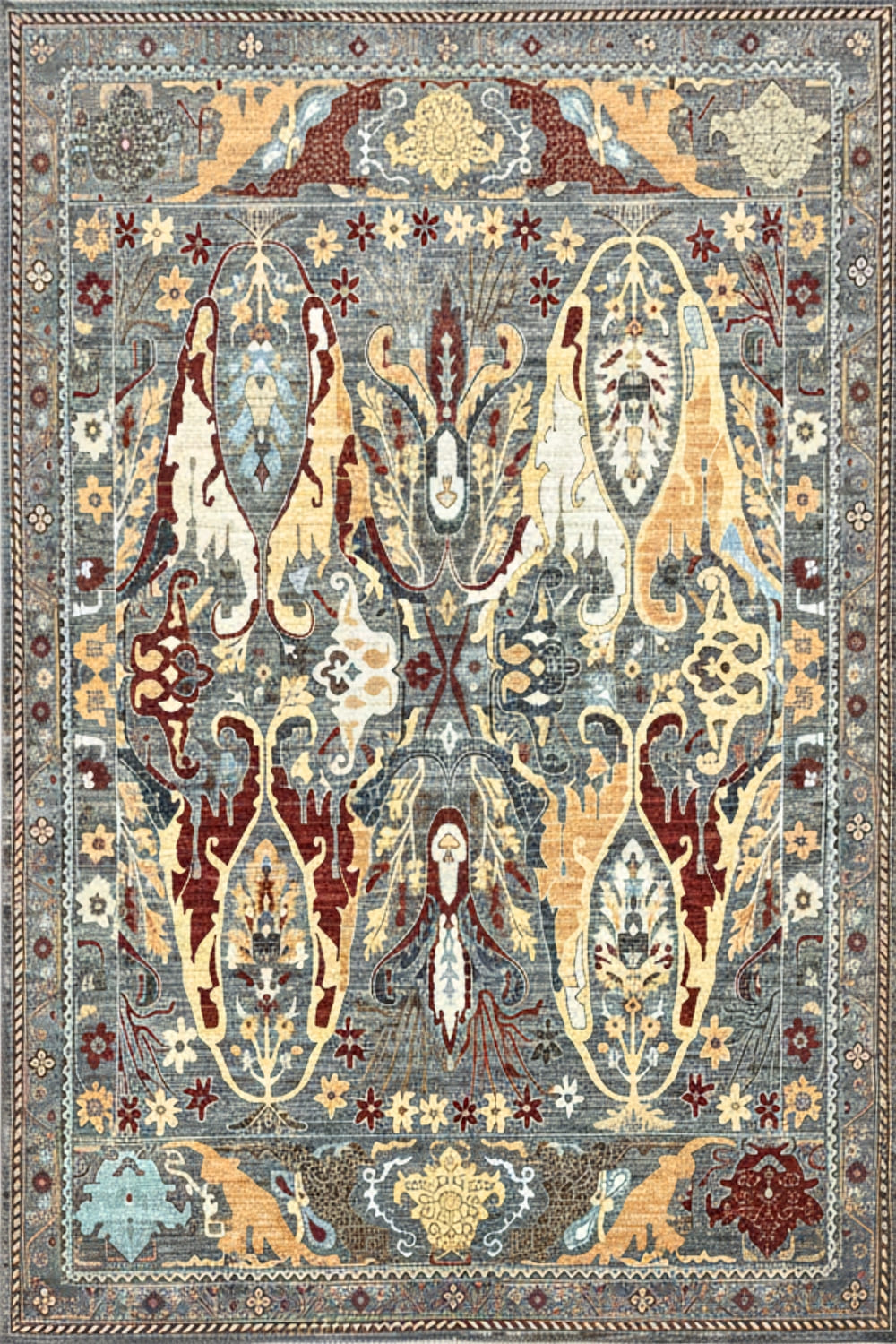 Oriental Bidjar Handknotted Transitional Carpet