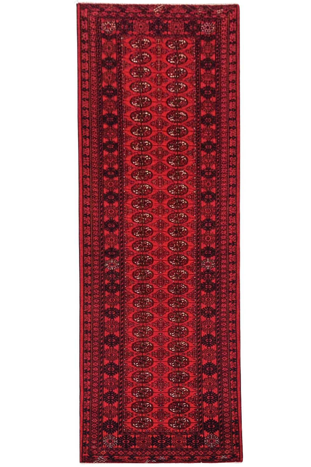 Handwoven Afghan Bokhara Wool Runner