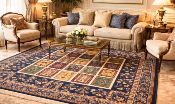 Handmade carpets for New Year 2026