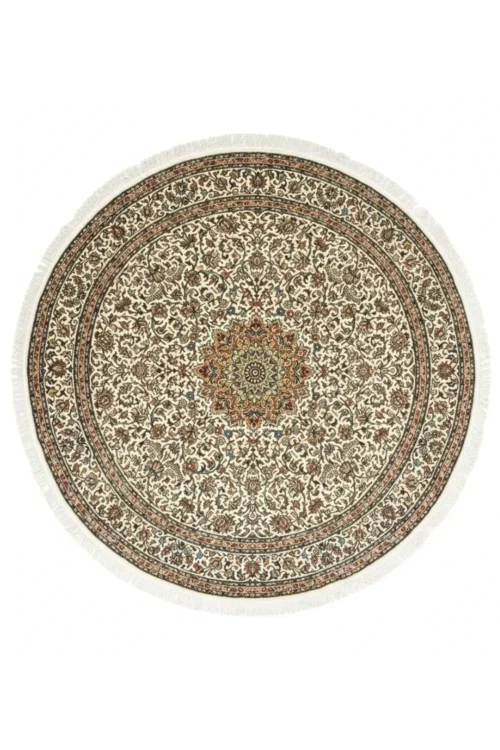 Mehr-e-Kashan Silk Carpet