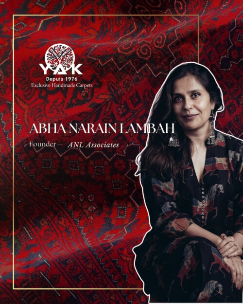 Abha Narain Lambah founder of Abha Narain Lambah Associates heritage architect
