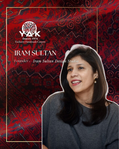 Iram Sultan founder of Iram Sultan Design Studio