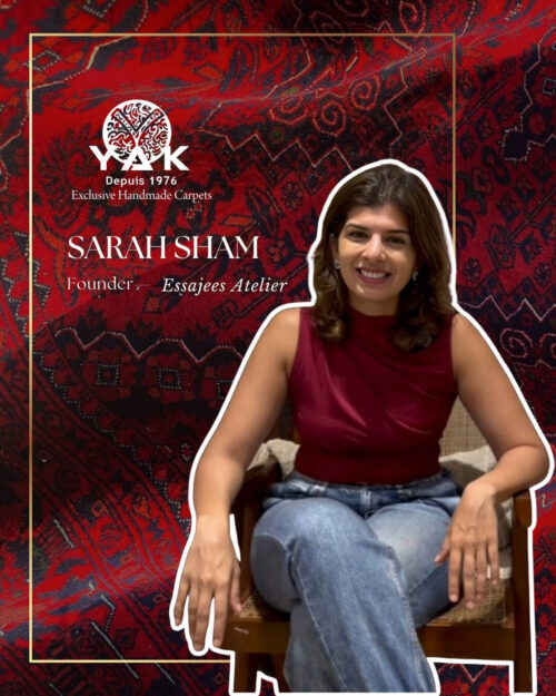 Sarah Sham principal designer of Essajees Atelier Mumbai