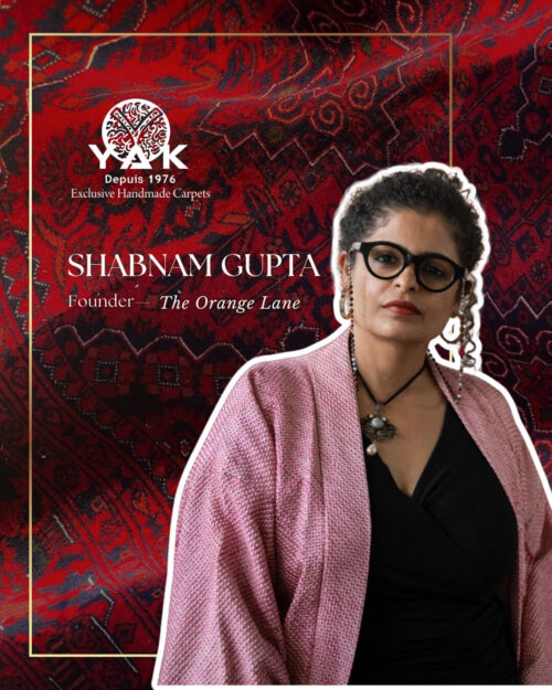 Shabnam Gupta founder of The Orange Lane interior design studio